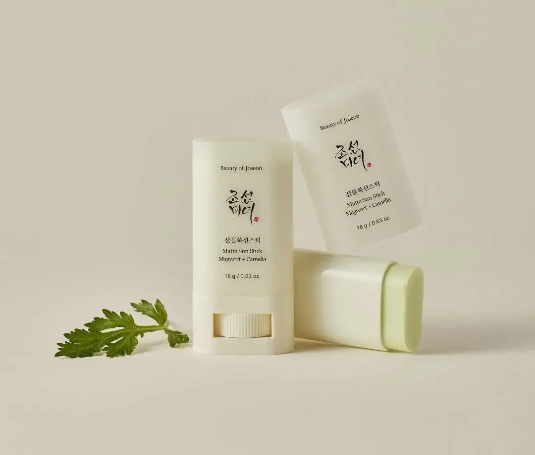Matte Sunscreen Stick Mugwort + Camelia(Extreme discount++++++)