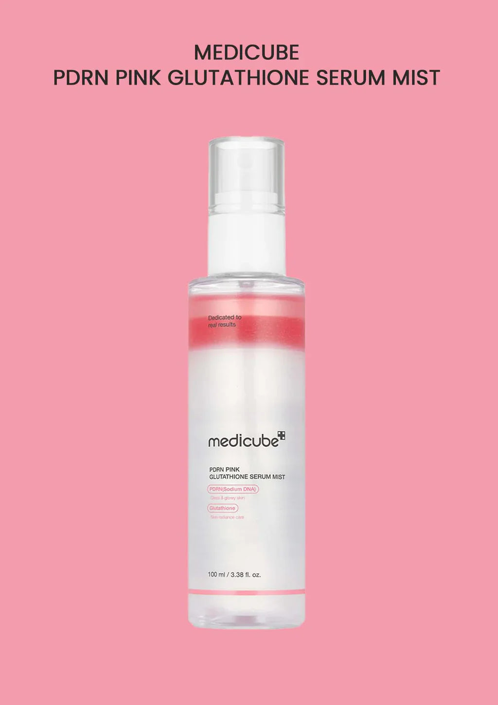 Medicube PDRN Pink Glutathione Serum Mist