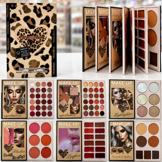MOCALLURE 6 in 1 Palette Notebook Make Your Beauty Visible