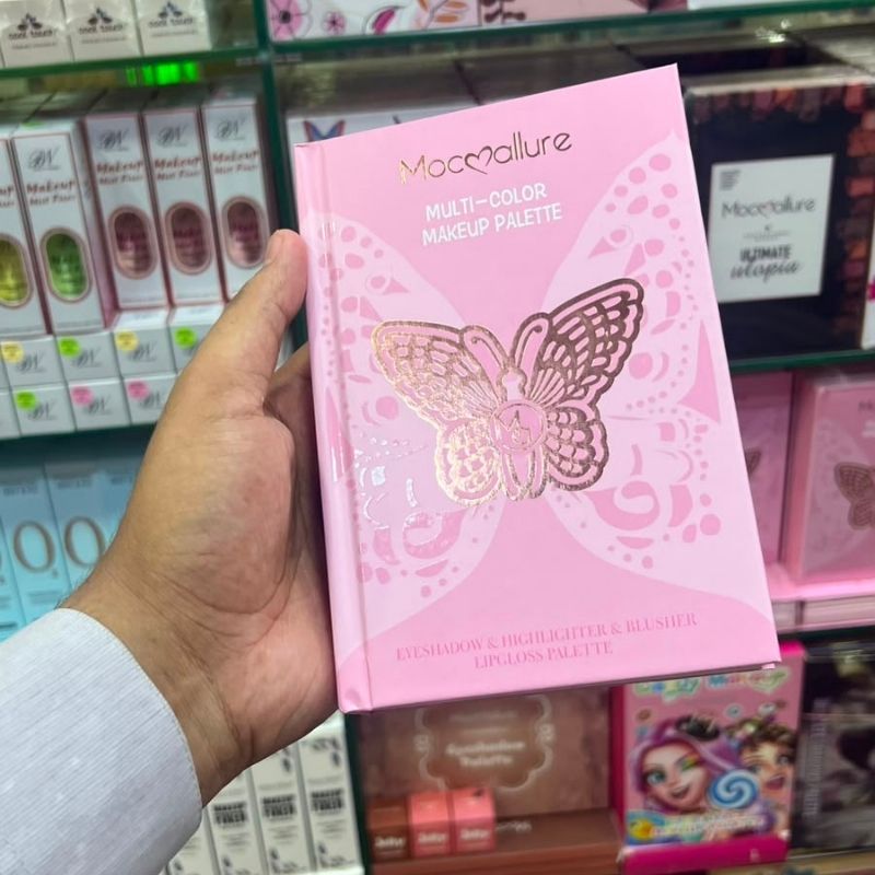 Mocallure multi color lipglosses book pallete