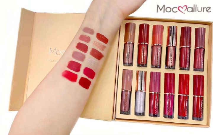 Mocallure 12 pcs Lip set