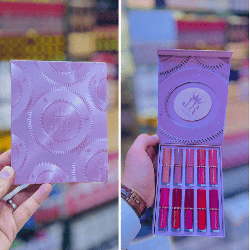 DRAGON RANEE 10 IN 1 Matte & Nude LIPGLOSS  PACK